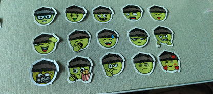 Sasti Animation Exclusive pop Sticker pack! 20 in 1 limited Only
